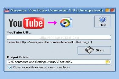 Captura Naevius YouTube Converter