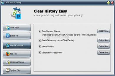 Captura Clear History Easy