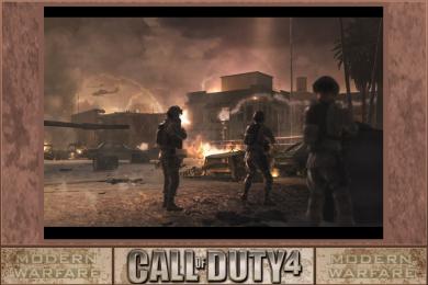 Рисунки Call of Duty 4 Screensaver