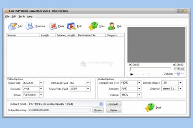 Captura Leo PSP Video Converter