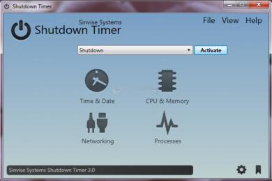Captura Sinvise Shutdown Timer