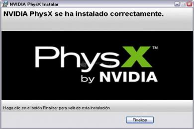 Captura Nvidia PhysX System Software