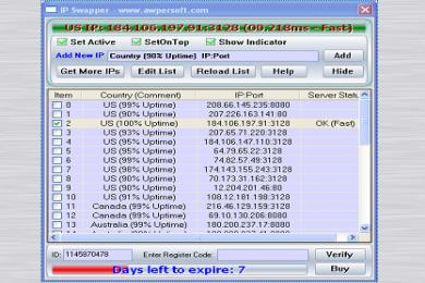 Screenshot IP Swapper