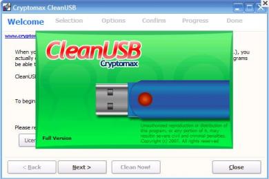Captura Cryptomax Clean USB