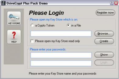 Screenshot DriveCrypt Plus Pack