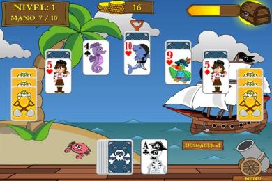 Screenshot Pirate Solitaire