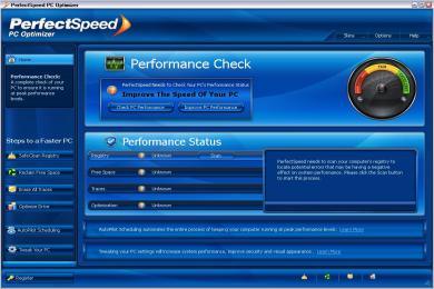 Cattura PerfectSpeed PC Optimizer