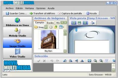 Screenshot Móvil Multimedia