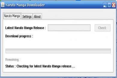 Captura Naruto Manga Downloader