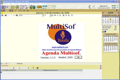 Screenshot Agenda Multisof