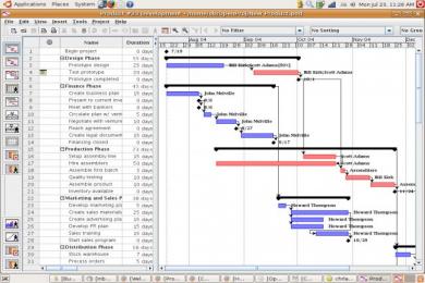 Capture OpenProj