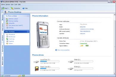 Capture OxyCube (Oxygen Phone Manager 3)