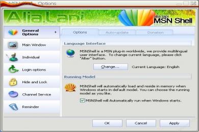 Capture MSN Shell