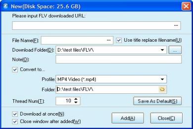 Рисунки Foxreal YouTube FLV Downloader