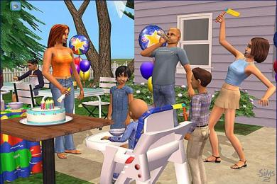 Screenshot Los Sims 2 Parche