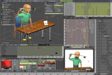 Screenshot Blender