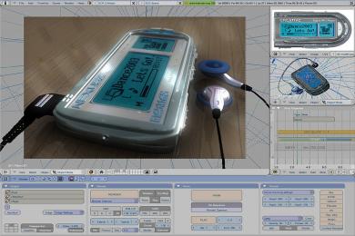 Screenshot Blender