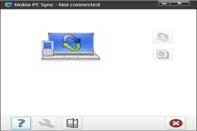 Screenshot Nokia PC Suite