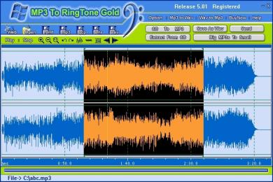 Рисунки MP3 To Ringtone Gold