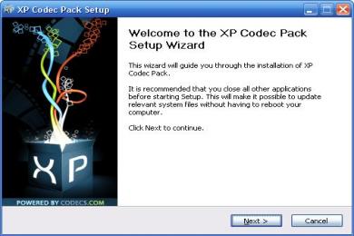 Рисунки XP Codec Pack