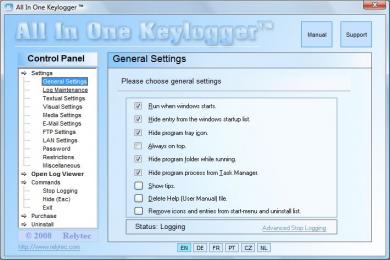 Capture All in One Keylogger