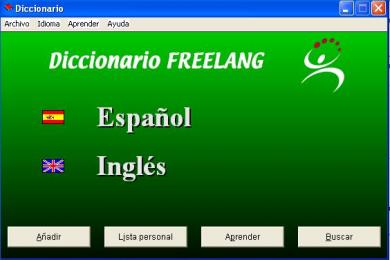 Capture Diccionario Freelang