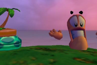 Screenshot Worms 3D