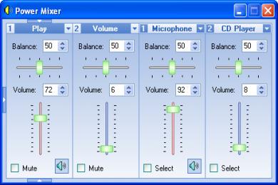 Capture Power Mixer