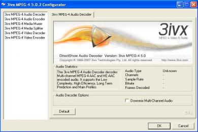 Captura 3ivx MPEG-4