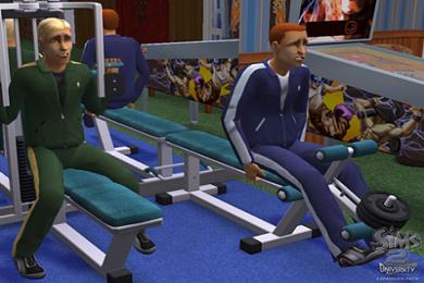 Captura The Sims 2: Universitários Extensão