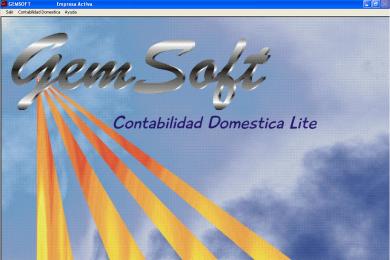 Screenshot Gemsoft-Contabilidad Doméstica