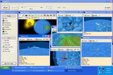 Screenshot Artificial Planet
