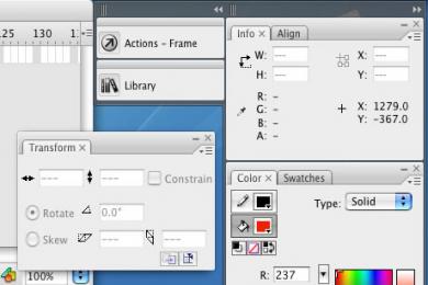 Screenshot Adobe Flash Professional