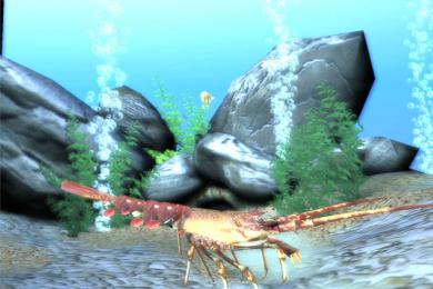 Screenshot Free 3D Marine Bildschirmschoner