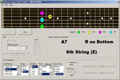 Screenshot Ultimate Guitar Chord Trainer