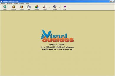 Screenshot Visual SUELDOS