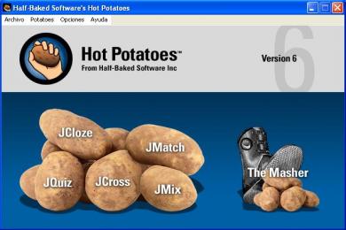 Screenshot Hot Potatoes