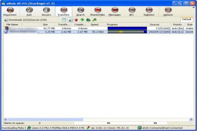 Screenshot eMule ScarAngel