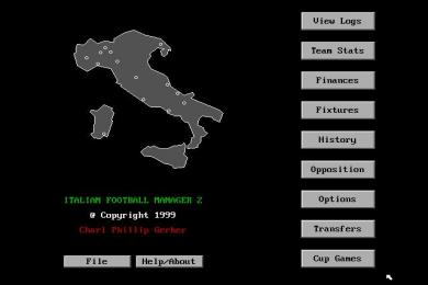 Screenshot Italian Football Manager II