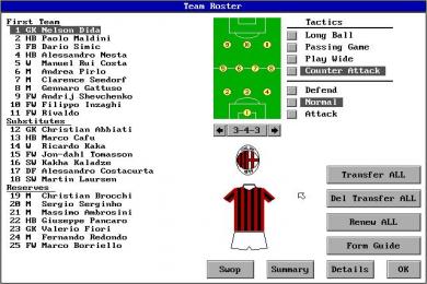 Screenshot Italian Football Manager II