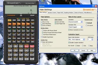 Screenshot DreamCalc Professional