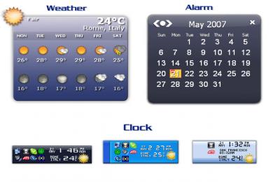 Captura Weather Clock