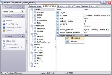 Screenshot EMS SQL Manager for MySQL