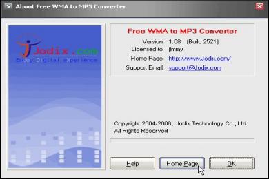 Screenshot Free WMA to MP3 Converter