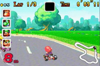 Screenshot Super Mario Kart Remix: Super Circuit