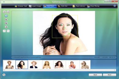 Screenshot Abrosoft Face Mixer