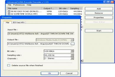 Cattura WMA Encoder Decoder