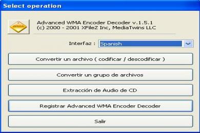 Cattura WMA Encoder Decoder