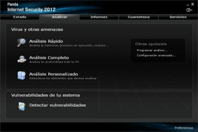 Screenshot Panda Internet Security