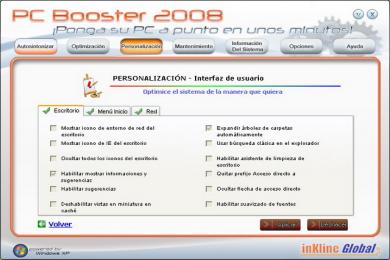 Screenshot PC Booster
